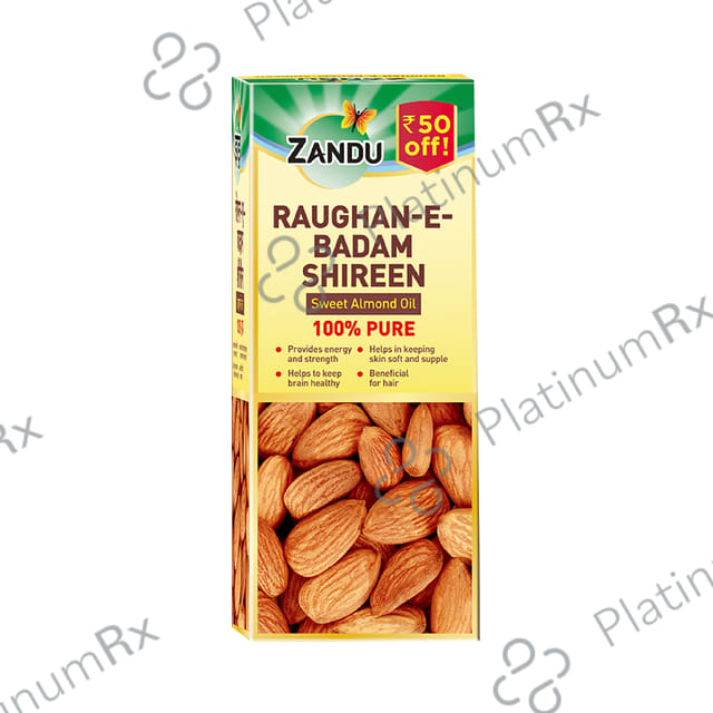 Zandu Raughan E Badam Shireen Sweet Almond Oil 100ml