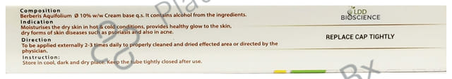 LDD Bioscience Berberis Aquifolium Cream
