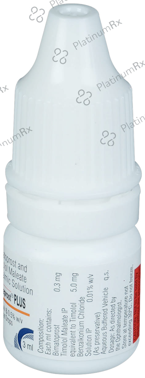 Careprost Plus 0.3/5mg Eye Drop 3ml