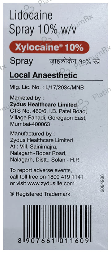 Xylocaine 10% Spray 50ml