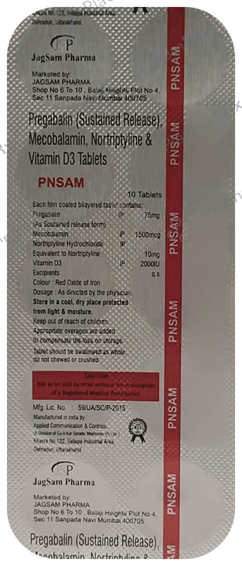 Pnsam Tablet SR 10s