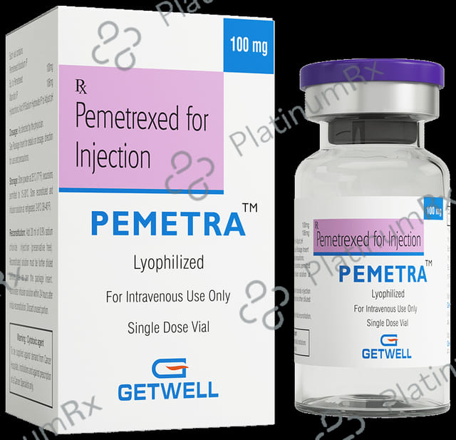 Pemetra 100mg Injection 1s