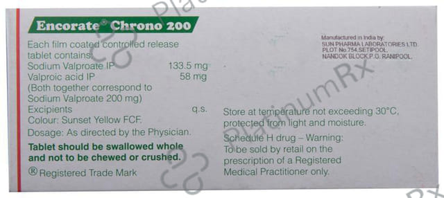 Encorate Chrono 200mg Tablet CR 10s