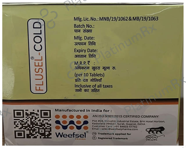 Flusel-Cold Tablet
