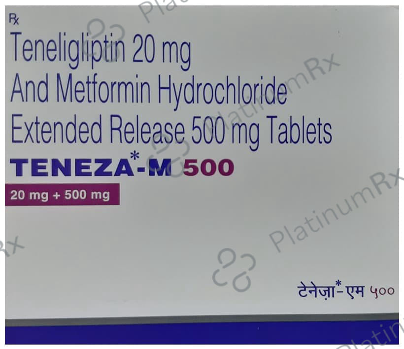 Teneza M 500/20mg Tablet ER 15s