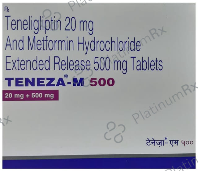 Teneza M 500/20mg Tablet ER 15s