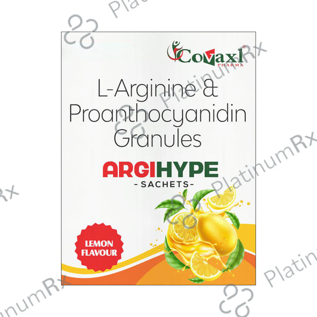 Argihype 3000mg Lemon Flavour Sachet 10gm