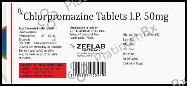 Clorprox 50mg Tablet 10s