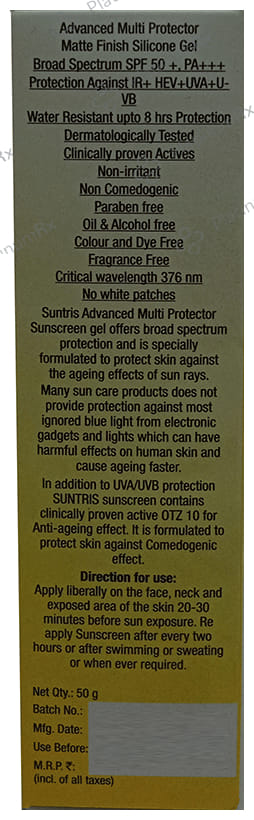Suntris Physical Fusion UV Defence SPF 50+ Gel 50gm