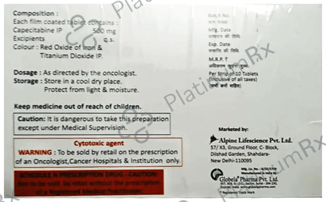 Capcipine 500 Tablet