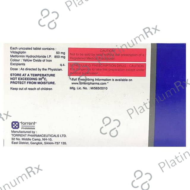 Encelin M 50/850mg Tablet 10s