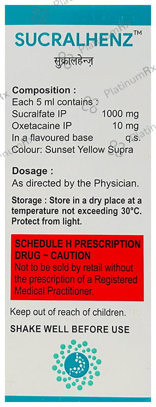 Sucralhenz 10/1000mg Suspension 200ml