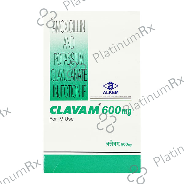 Clavam 500/100mg Injection 1s