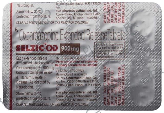 Selzic-OD 900mg Tablet ER