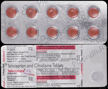 Telmiduce CL 10/40mg Tablet 10s