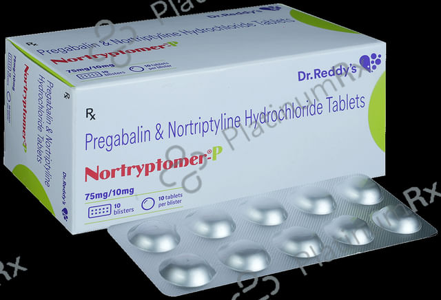 Nortryptomer-P 10mg/75mg Tablet