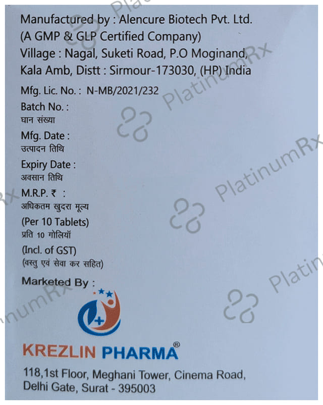 Krepod-CV 325 Tablet