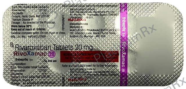 Rivoxamac 20mg Tablet