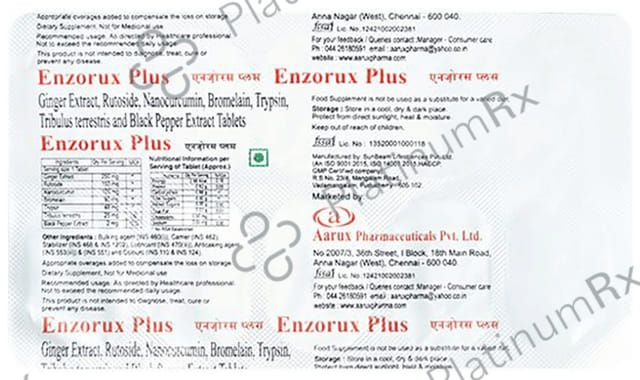 Enzorux Plus Tablet 10s