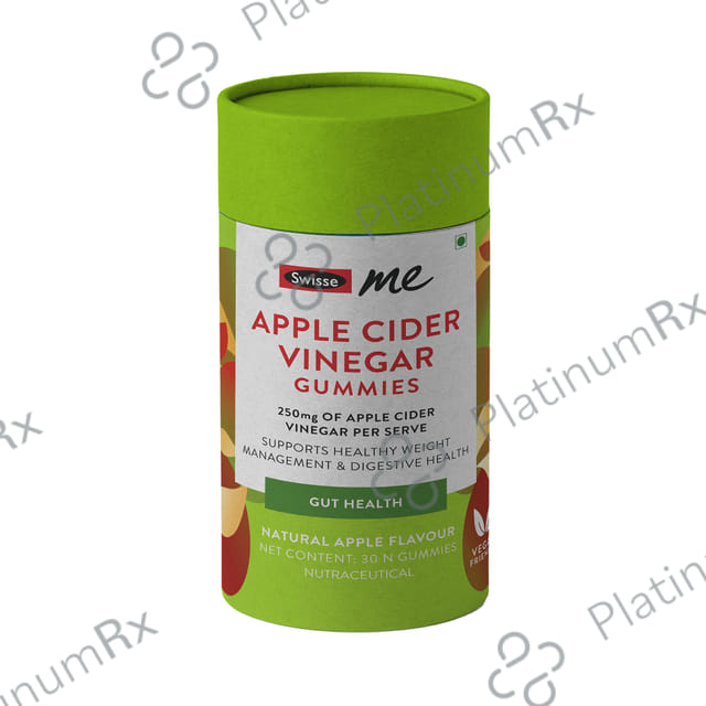 Swisse Me Apple Cider Vinegar Gummies Natural Apple