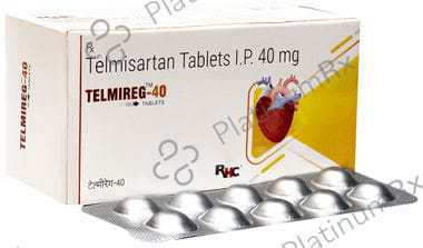 Telmireg 40mg Tablet 10s