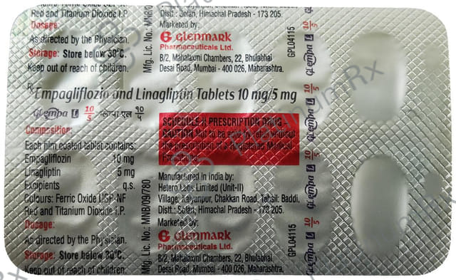 Glempa L 10/5mg Tablet 10s