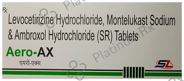 Aero AX 75/5/10mg Tablet SR 10s