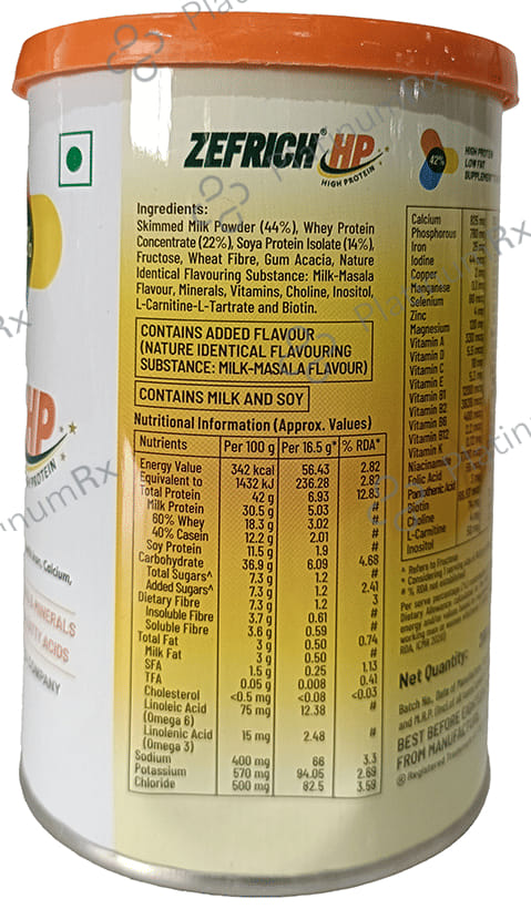 Zefrich HP Milk Masala Powder 200gm