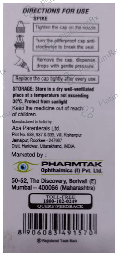 Suthin Gold Eye Drop BKC Free 10ml