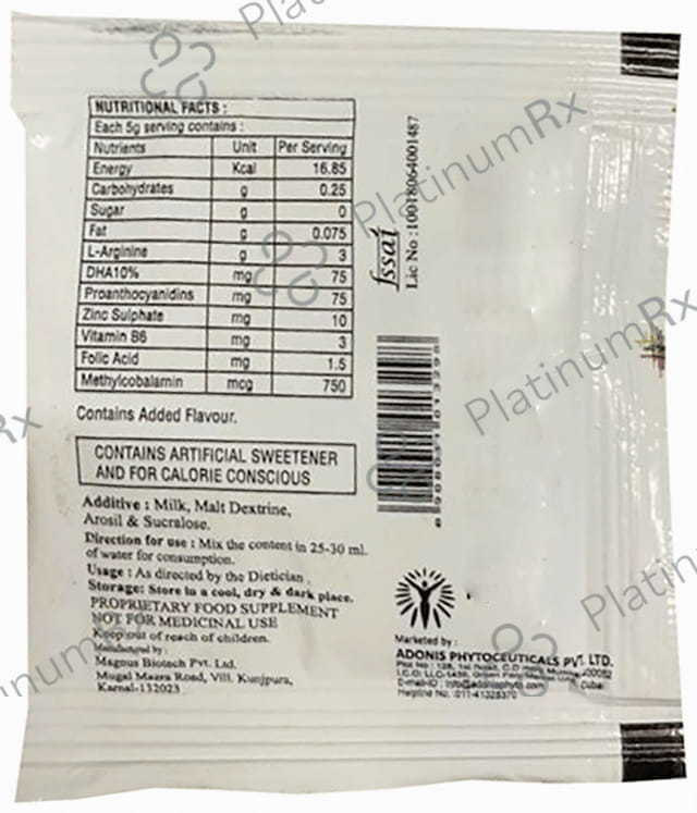 L Sure Plus Lemon Sugar Free Granules 5gm