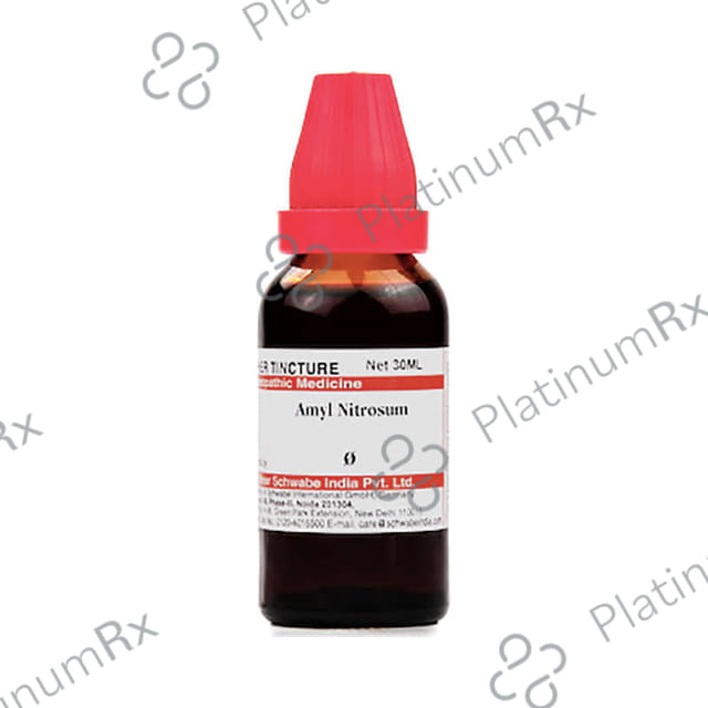 Dr Willmar Schwabe India Amyl Nitrosum Mother Tincture Q