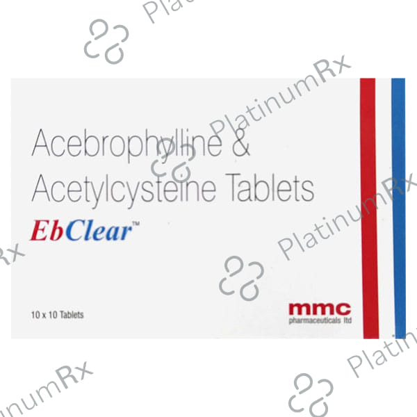 Ebclear 100/600mg Tablet 10s