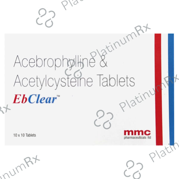 Ebclear 100/600mg Tablet 10s