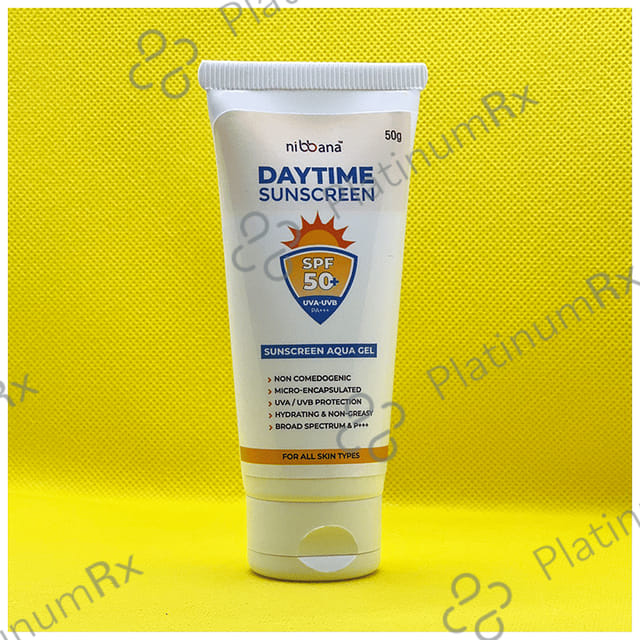 Nibbana Daytime Sunscreen SPF 50 PA+++ Cream 50gm