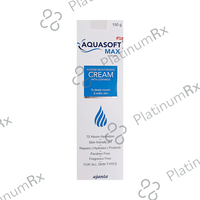 New Aquasoft Max Intensive Moisturising Cream 150gm