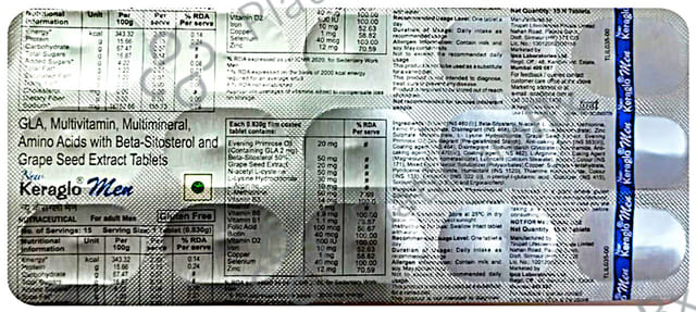 Keraglo Men Tablet 15s