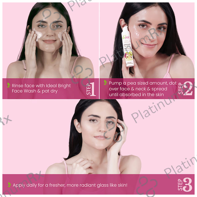 La Pink Ideal Bright White Haldi SPF 15 Day Brightening Skin Cream 50gm