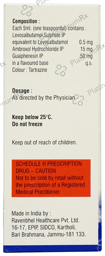 Ventirex-LS Junior Syrup