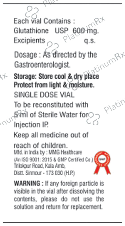 Gluclock 600 Injection