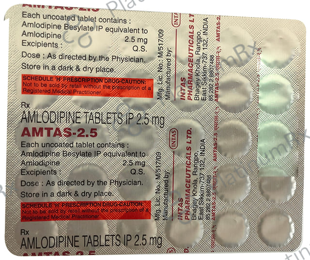 Amtas 2.5mg Tablet 30s