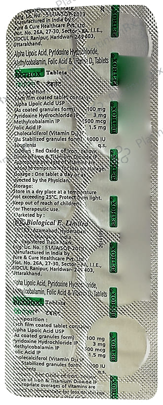 Bethox Tablet