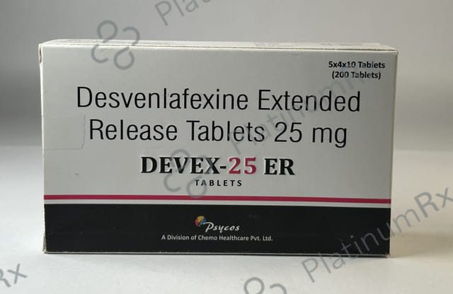 Devex 25mg ER Tablet 10s
