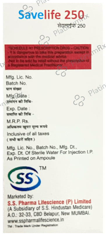 Savelife 250 Injection