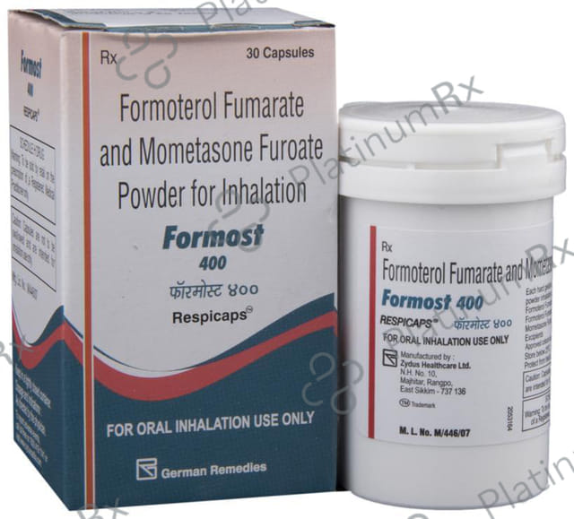 Formost 400mcg Respicap 30s