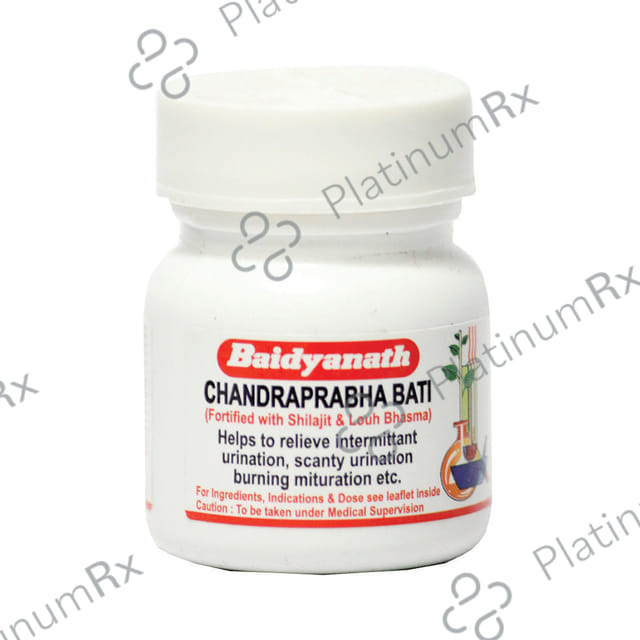 Baidyanath (Nagpur) Chandraprabha Bati 40 tablets