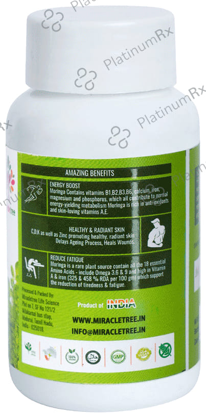 Miracletree Moringa Amla Tablet