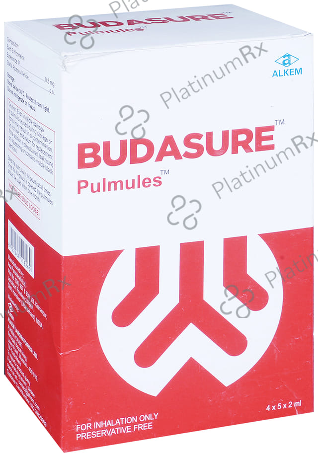 Budasure 0.5mg Respules 5X2ml