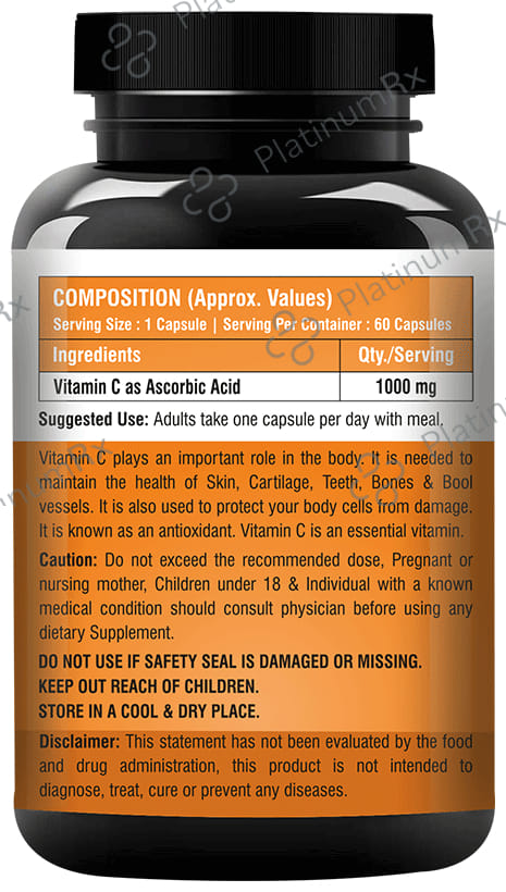 Fit 2 Go Vitamin C 1000mg Glow Capsule
