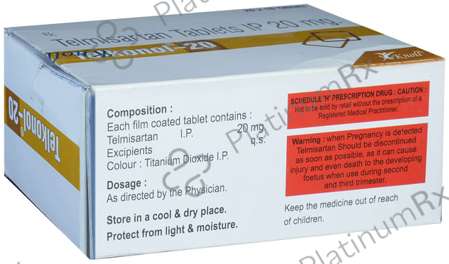 Telkonol 20 Tablet