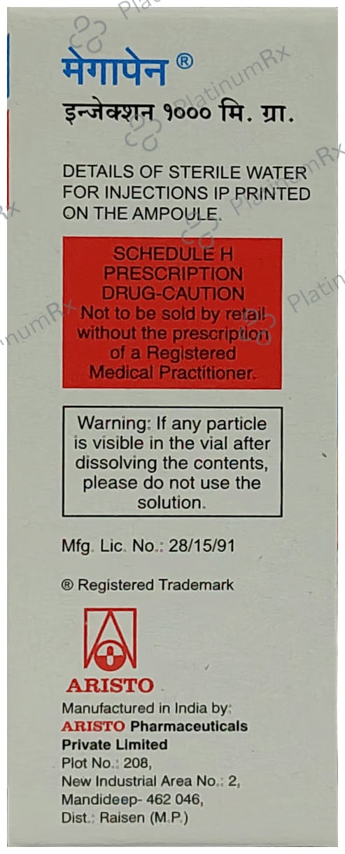 Megapen 1gm Injection 2ml